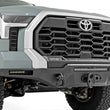 Load image into Gallery viewer, Rough Country Hybrid Front Bumper | 12000S | Blk LED w/ Amber DRL | Toyota Tundra (22-26) 72009 - Back View