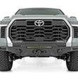 Load image into Gallery viewer, Rough Country Hybrid Front Bumper | 12000S | Blk LED w/ White DRL | Toyota Tundra (22-26) 72008 - Side View