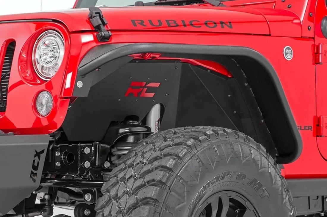 Rough Country Inner Fenders | FR & RR | Jeep Wrangler JK/Wrangler Unlimited  (2007-2018) 10511 - Back View