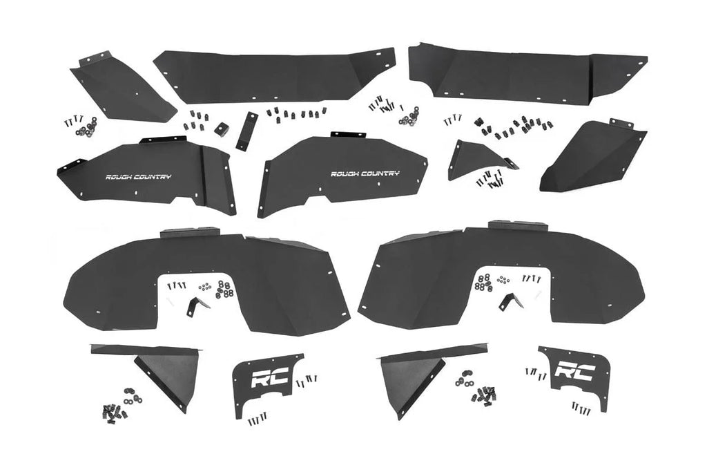 Rough Country Inner Fenders | FR & RR | Jeep Wrangler JL (18-24)/Wrangler Unlimited (18-24) 10499