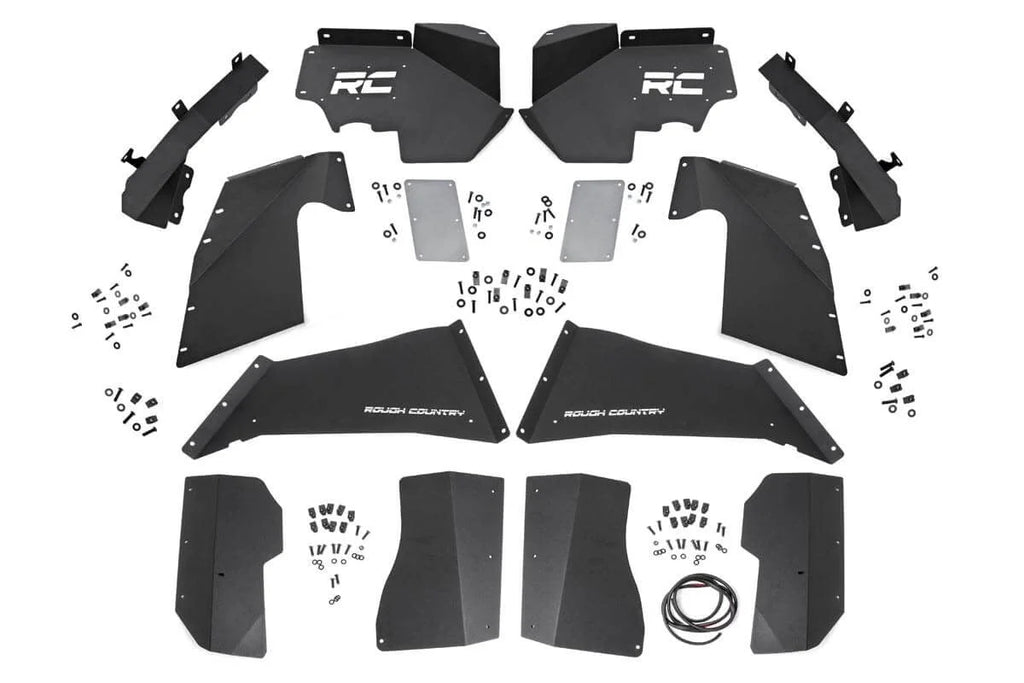Rough Country Inner Fenders | FR & RR | Vertex | Jeep Wrangler JK/Wrangler Unlimited  (07-18) 10511V