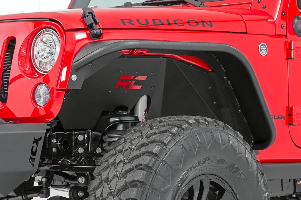 Rough Country Inner Fenders | Front | Jeep Wrangler JK/Wrangler Unlimited  (2007-2018) 1195 - Front View