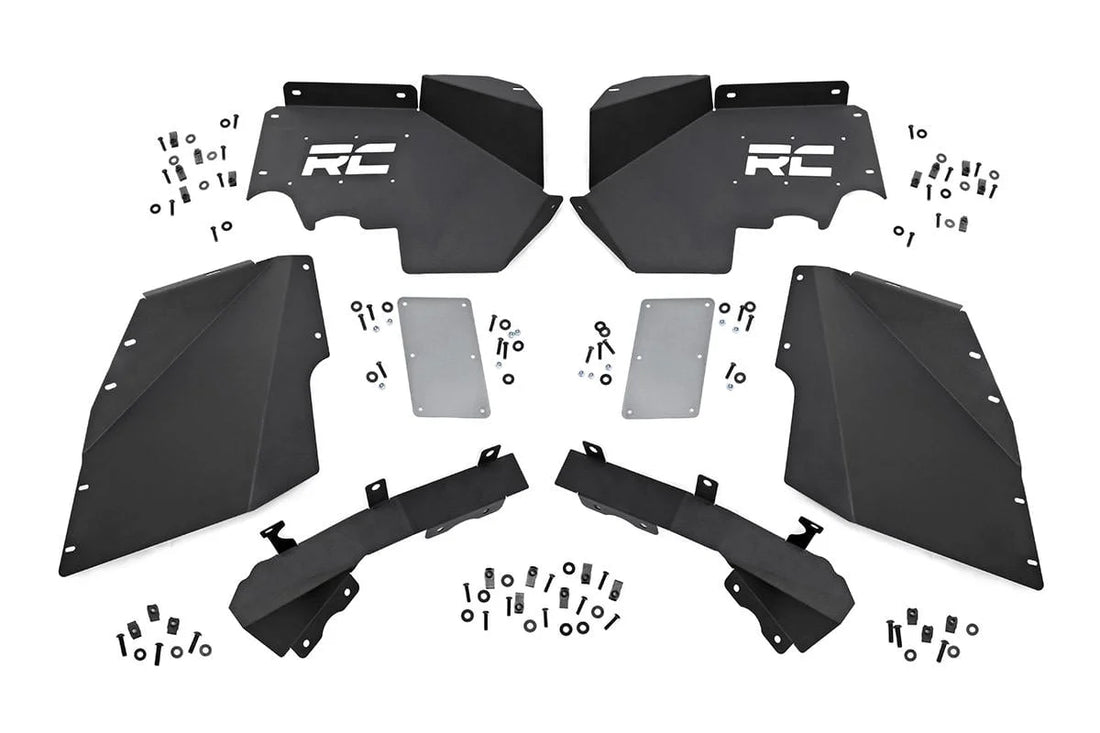 Rough Country Inner Fenders | Front | Jeep Wrangler JK/Wrangler Unlimited  (2007-2018) 1195 - Front View