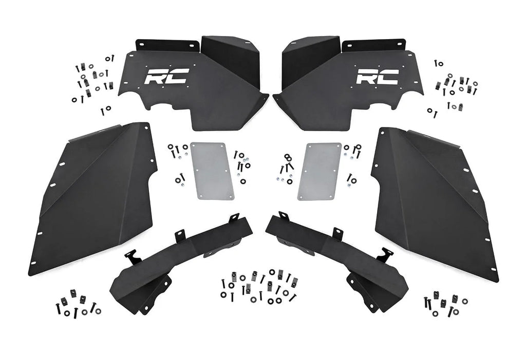 Rough Country Inner Fenders | Front | Jeep Wrangler JK/Wrangler Unlimited  (2007-2018) 1195 - Front View