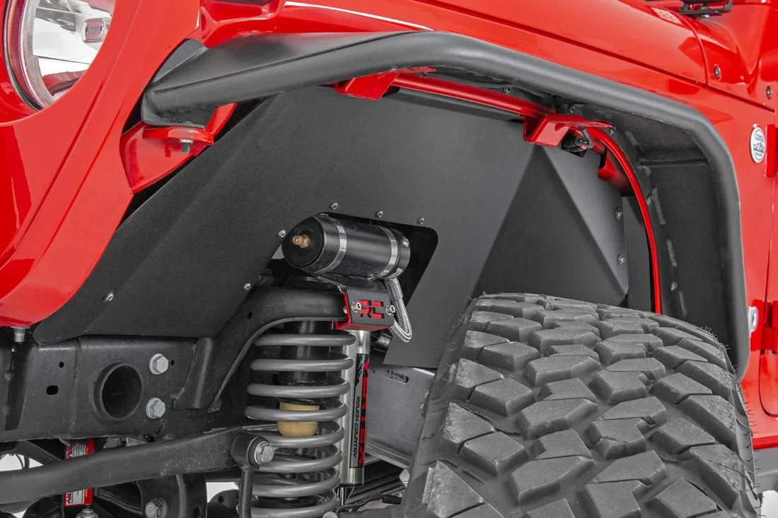 Rough Country Inner Fenders | Front | Jeep Wrangler JL (18-24)/Wrangler Unlimited (18-24) 10497A - Back View
