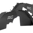 Load image into Gallery viewer, Rough Country Inner Fenders | Front | Vertex | Jeep Wrangler JK/Wrangler Unlimited  (07-18) 1195V - Front View