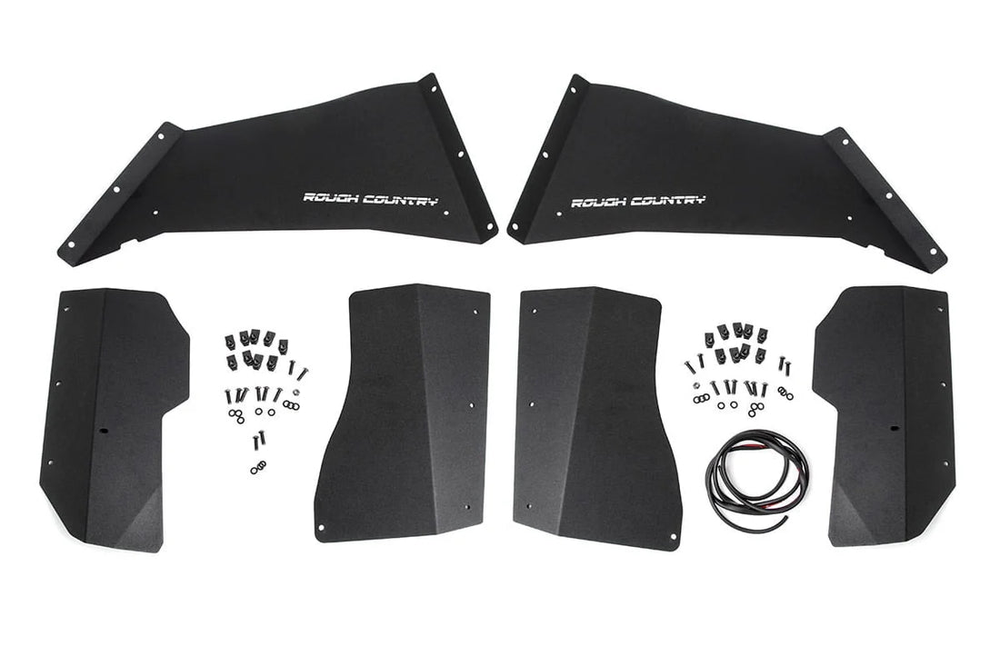 Rough Country Inner Fenders | Rear | Jeep Wrangler JK/Wrangler Unlimited  (2007-2018) 10500 - Rear View