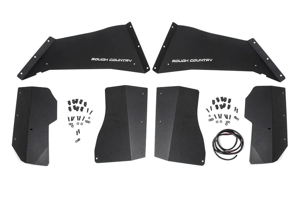Rough Country Inner Fenders | Rear | Jeep Wrangler JK/Wrangler Unlimited  (2007-2018) 10500 - Rear View