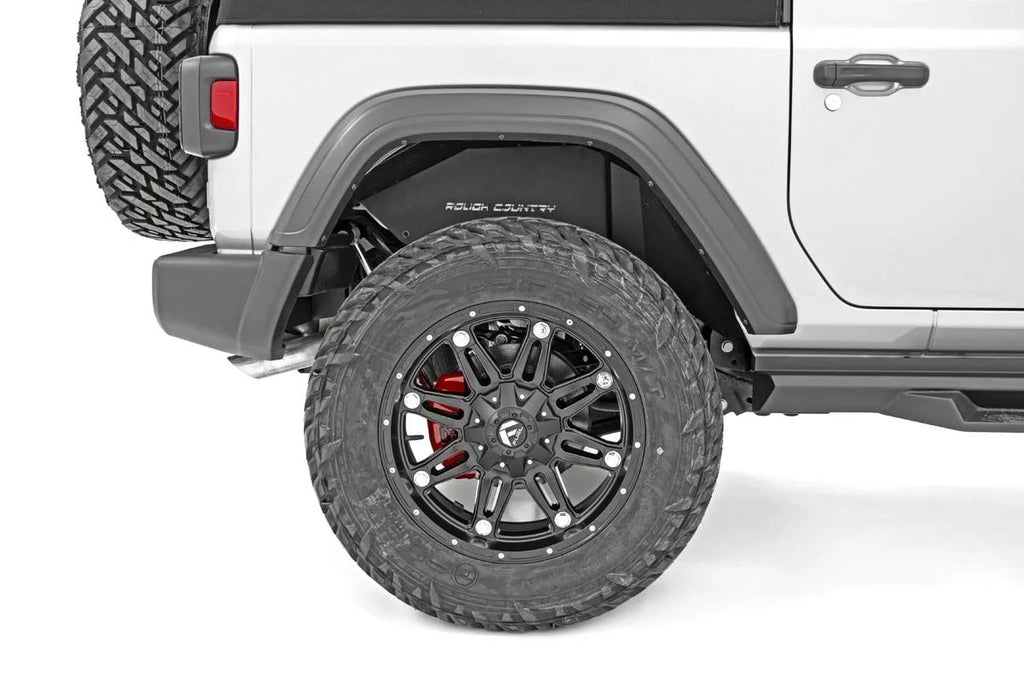 Rough Country Inner Fenders | Rear | Jeep Wrangler JL (18-24)/Wrangler Unlimited (18-24) 10498A - Main Product View