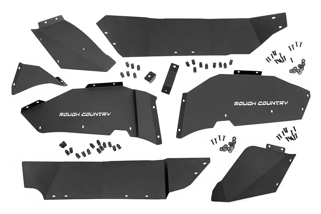 Rough Country Inner Fenders | Rear | Jeep Wrangler JL (18-24)/Wrangler Unlimited (18-24) 10498A - Rear View