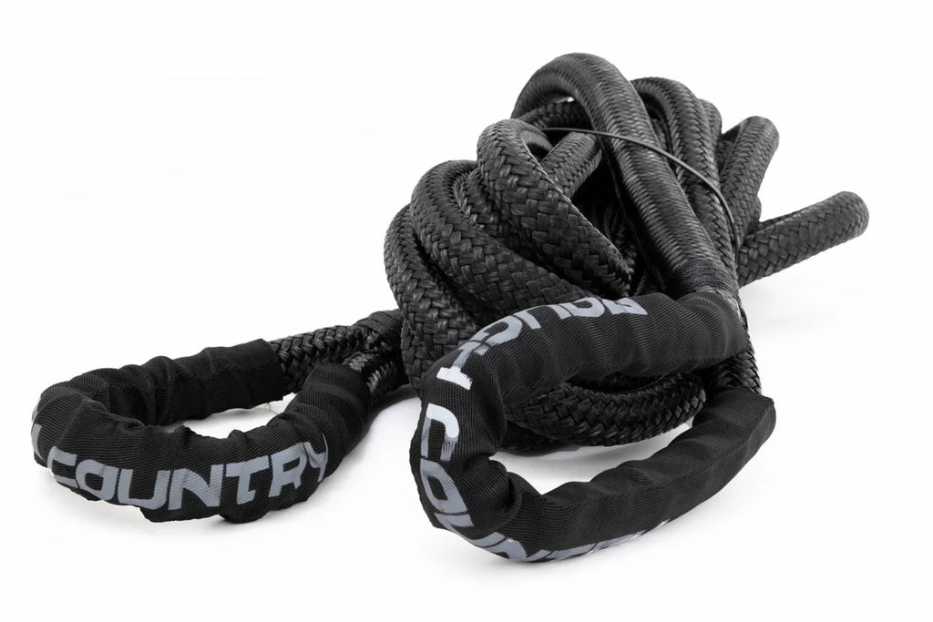 Rough Country Kinetic Recovery Rope | 1"x30' | 30K lb Capacity RS173 - Side View