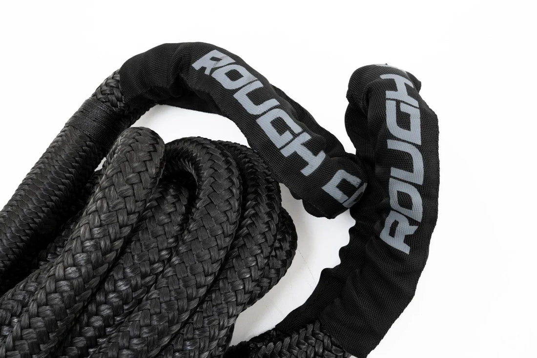 Rough Country Kinetic Recovery Rope | 1"x30' | 30K lb Capacity RS173 - Installation View