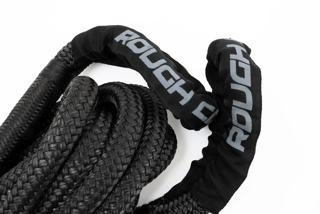 Rough Country Kinetic Recovery Rope | 1"x30' | 30K lb Capacity RS173 - Installation View