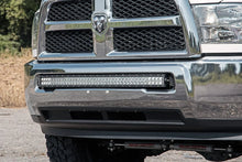 Load image into Gallery viewer, Rough Country LED Bumper Mount | 40" Curved | Ram 2500/3500 4WD (2010-2018) 70569 - Installation View