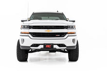 Load image into Gallery viewer, Rough Country LED Ditch Light Kit | 2in Black Pair | Flood | Chevy/GMC 1500 (14-18 &amp; Classic) 71053 - Back View