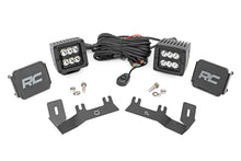 Load image into Gallery viewer, Rough Country LED Ditch Light Kit | 2in Black Pair | Spot | Chevy/GMC 1500 (14-18 &amp; Classic) 71052 - Main Product View