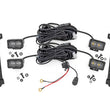 Load image into Gallery viewer, Rough Country LED Fog Light Kit | 3x1.75 Inch Black Series Slim Aux | Toyota Tacoma (24-26) 72119 - Main Product View