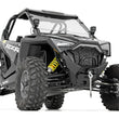 Load image into Gallery viewer, Rough Country LED Light | A Pillar Mount | 2" Black Pair | White DRL | Polaris RZR PRO XP 93080 - Back View