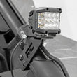 Load image into Gallery viewer, Rough Country LED Light | A Pillar Mount | 2" Black Pair | White DRL | Polaris RZR PRO XP 93080 - Additional View 5