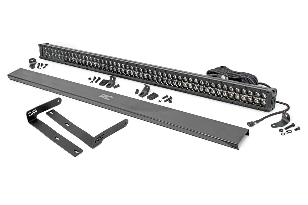 Rough Country LED Light Bar Kit | 50 Inch | Kubota RTV-X1120 Deluxe/RTV-X1120D 98004 - Mounting View