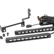 Load image into Gallery viewer, Rough Country LED Light | Bumper Mount | 10" Black Slimline Pair | Honda Pioneer 1000/Pioneer 1000-5 92004 - Mounting View