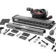 Load image into Gallery viewer, Rough Country LED Light | Bumper Mount | 12" Black Single Row | Polaris Ranger XP 1000/1000 Crew 93014 - Main Product View