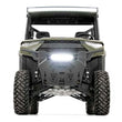 Load image into Gallery viewer, Rough Country LED Light | Bumper Mount | 12" Black Single Row | Polaris Ranger XP 1000/1000 Crew 93014 - Installation View