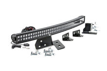 Load image into Gallery viewer, Rough Country LED Light  | Bumper Mount | 40" Black Dual Row | Ford F-250 Super Duty (11-16) 70682