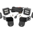 Load image into Gallery viewer, Rough Country LED Light | Cage Mount | 2" Black Pair | Spot | Polaris General/General XP 93022 - Main Product View