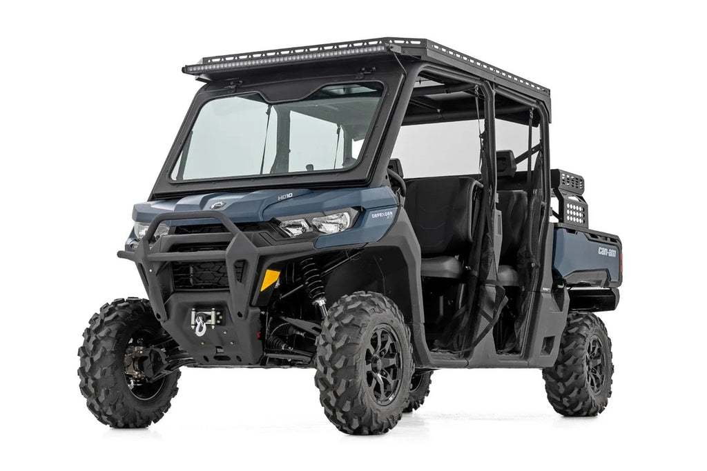 Rough Country LED Light | Deck Roof | 50" Spectrum Single Row | Can-Am Defender MAX HD10 97097 - Installation View