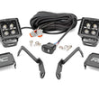 Load image into Gallery viewer, Rough Country LED Light | Ditch Mount | 2" Black Pair | White DRL | Chevy 1500 (2007-2013) 71060 - Main Product View