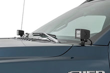 Load image into Gallery viewer, Rough Country LED Light | Ditch Mount | 2&quot; Chrome Pair | Wide Angle | Ford F-150 (15-24) 71033 - Back View