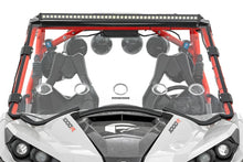 Load image into Gallery viewer, Rough Country LED Light | Front Mount | 40" Black Dual Row | Can-Am Commander 1000/Maverick 97038 - Side View