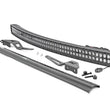 Load image into Gallery viewer, Rough Country LED Light Kit | 50 Inch Curved | Dual Row Black | Toyota FJ Cruiser (07-14) 71204 - Mounting View