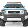 Load image into Gallery viewer, Rough Country LED Light Kit | 50 Inch Curved | Dual Row Black | Toyota FJ Cruiser (07-14) 71204 - Installation View