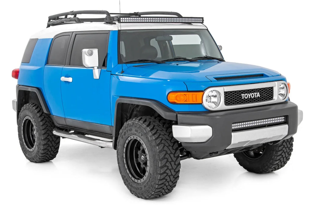 Rough Country LED Light Kit | 50 Inch Curved | Dual Row Black | Toyota FJ Cruiser (07-14) 71204 - Additional View 5