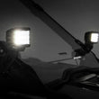 Load image into Gallery viewer, Rough Country LED Light Kit | "A" Pillar Mount | 2" Black Pair | Spot | Polaris RZR PRO XP 93077 - Additional View 6
