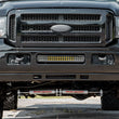 Load image into Gallery viewer, Rough Country LED Light Kit | Bumper Mount | 2" Black Dual Row | White DRL | Ford F-250/F-350 Super Duty (05-07) 70665DRL - Installation Vi...