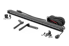 Load image into Gallery viewer, Rough Country LED Light Kit | Bumper Mount | 20" Black Slim Line | Toyota Tundra (22-24) 71077 - Mounting View