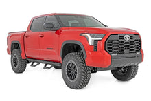 Load image into Gallery viewer, Rough Country LED Light Kit | Bumper Mount | 20" Black Slim Line | Toyota Tundra (22-24) 71077 - Installation View