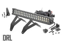 Load image into Gallery viewer, Rough Country LED Light Kit | Bumper Mount | 20" Black Dual Row | White DRL | Ram 1500 (19-24) 70779DRL - Main Product View