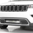Load image into Gallery viewer, Rough Country LED Light Kit | Bumper Mount | 20" Black Dual Row| Amber DRL | Jeep Grand Cherokee WK2 (11-20) 70773DRLA - M...