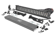 Load image into Gallery viewer, Rough Country LED Light Kit | Bumper Mount | 20" Black Dual Row| Amber DRL | Jeep Grand Cherokee WK2 (11-20) 70773DRLA - S...