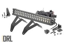 Load image into Gallery viewer, Rough Country LED Light Kit | Bumper Mount | 20" Black Dual Row| Amber DRL | Ram 1500 (19-24) 70779DRLA - Main Product View