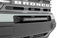 Load image into Gallery viewer, Rough Country LED Light Kit | Bumper Mount | 20&quot; Black Single Row | Ford Bronco Sport (21-24) 71036 - Main Product View