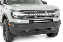 Load image into Gallery viewer, Rough Country LED Light Kit | Bumper Mount | 20&quot; Black Single Row | Ford Bronco Sport (21-24) 71036 - Back View