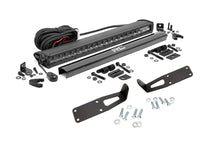 Load image into Gallery viewer, Rough Country LED Light Kit | Bumper Mount | 20" Black Single Row | Ram 2500/3500 (10-18) 70568BL - Main Product View