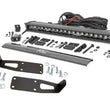 Load image into Gallery viewer, Rough Country LED Light Kit | Bumper Mount | 20" Black Single Row | White DRL | Ram 2500/3500 (10-18) 70568BLDRL - Main Pr...