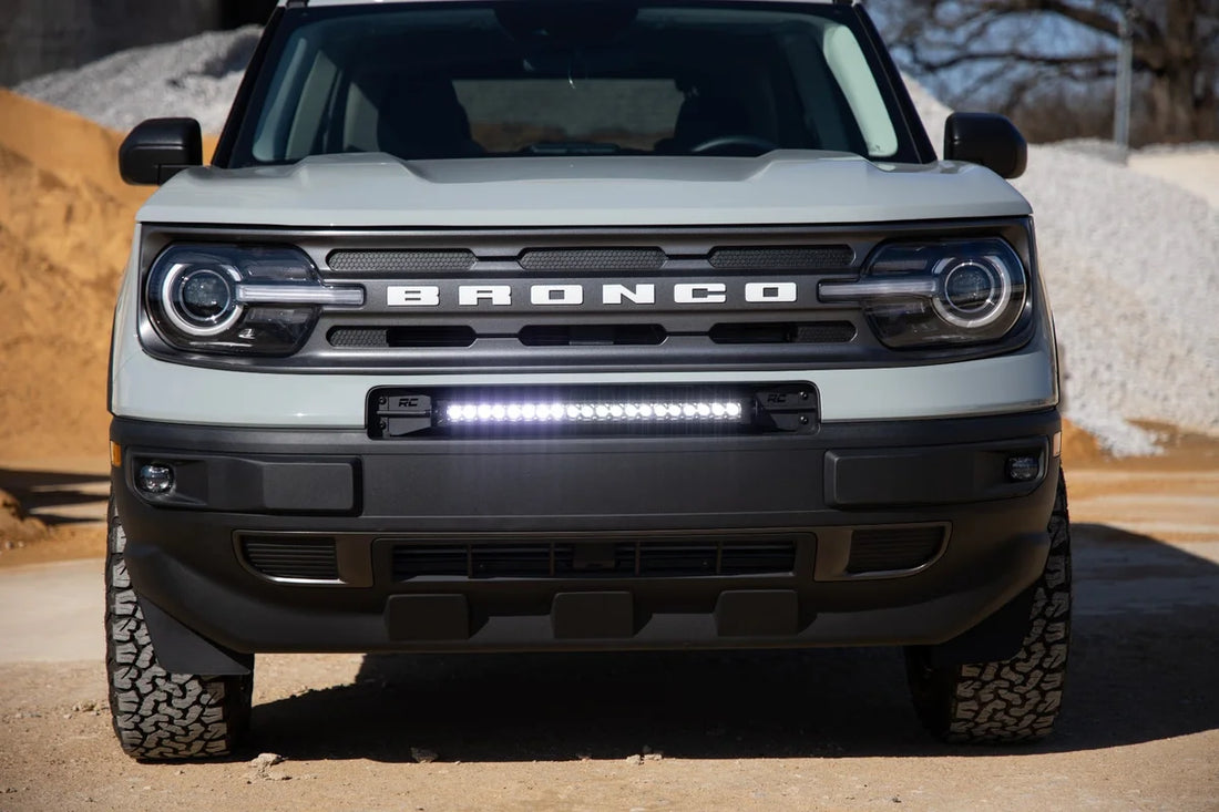 Rough Country LED Light Kit | Bumper Mount | 20" Spectrum Single Row | Ford Bronco Sport (21-24) 82036 - Additional View 6