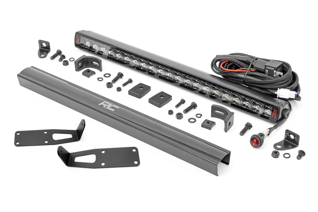 Rough Country LED Light Kit | Bumper Mount | 20" Spectrum Single Row | Ram 2500/3500 (10-18) 80568 - Main Product View